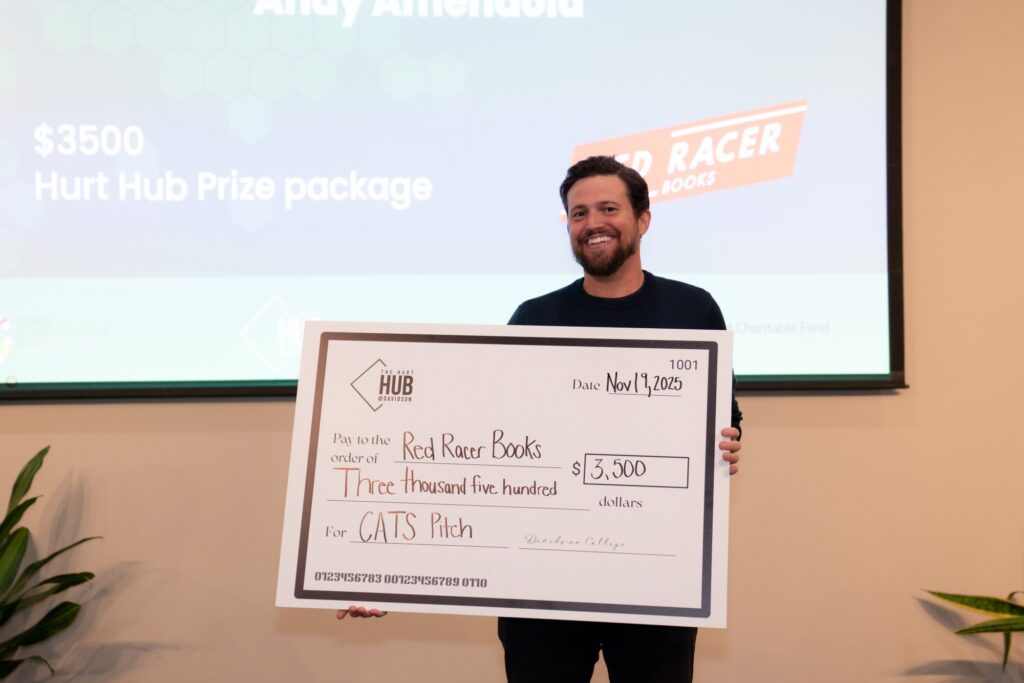 Third Place: Red Racer Books – Andy Amendola (,500)