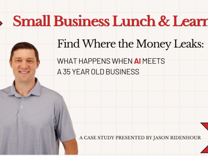 Small Business Lunch & Learn: Find Where the Money Leaks