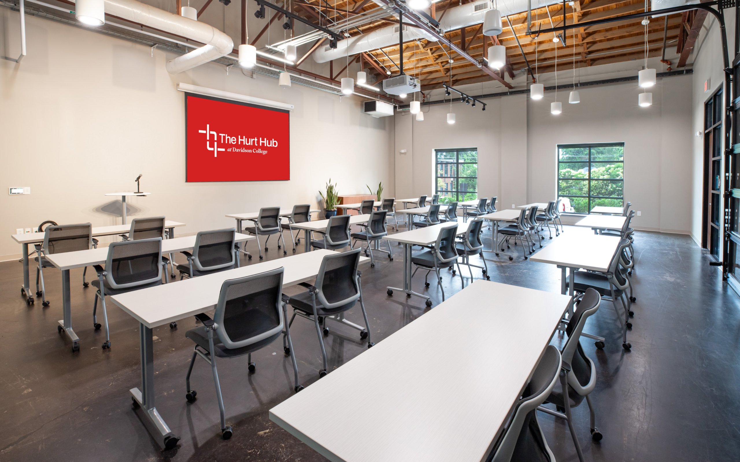 Event Room 303 with updated branding