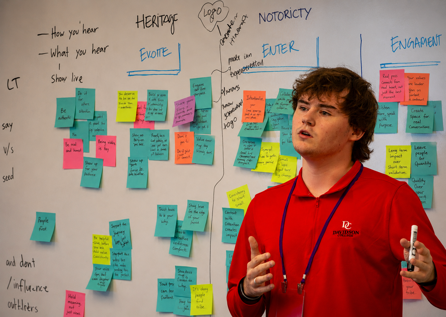 Students at the Hurt Hub