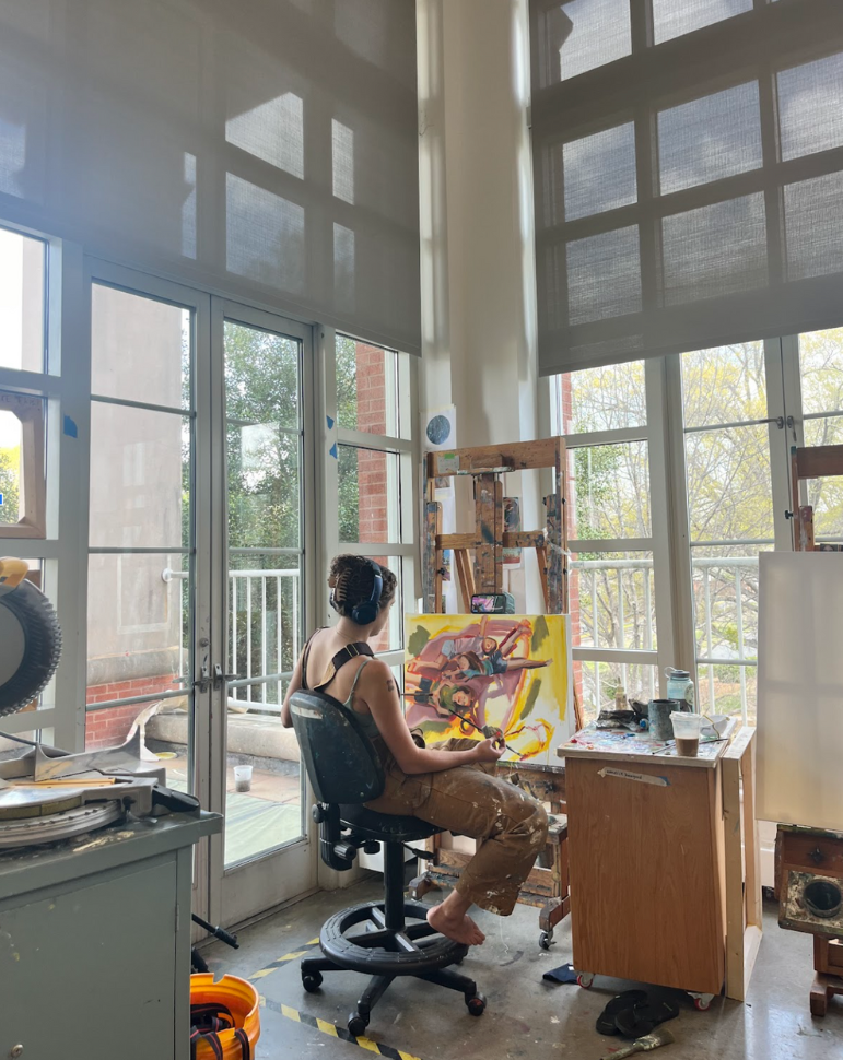 Annelise Hawgood ’27: Painting Her Way Into Entrepreneurship With Art by Ann