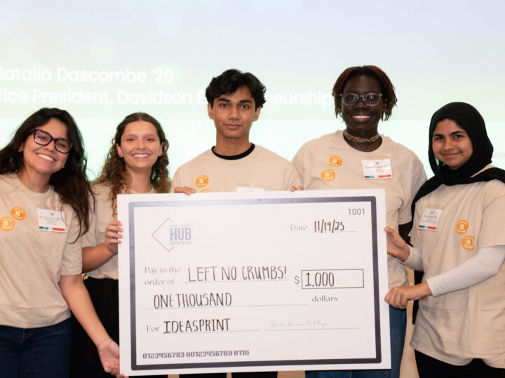 Davidson College’s Brightest Student Entrepreneurs Compete in the 12th Annual Nisbet Venture Fund